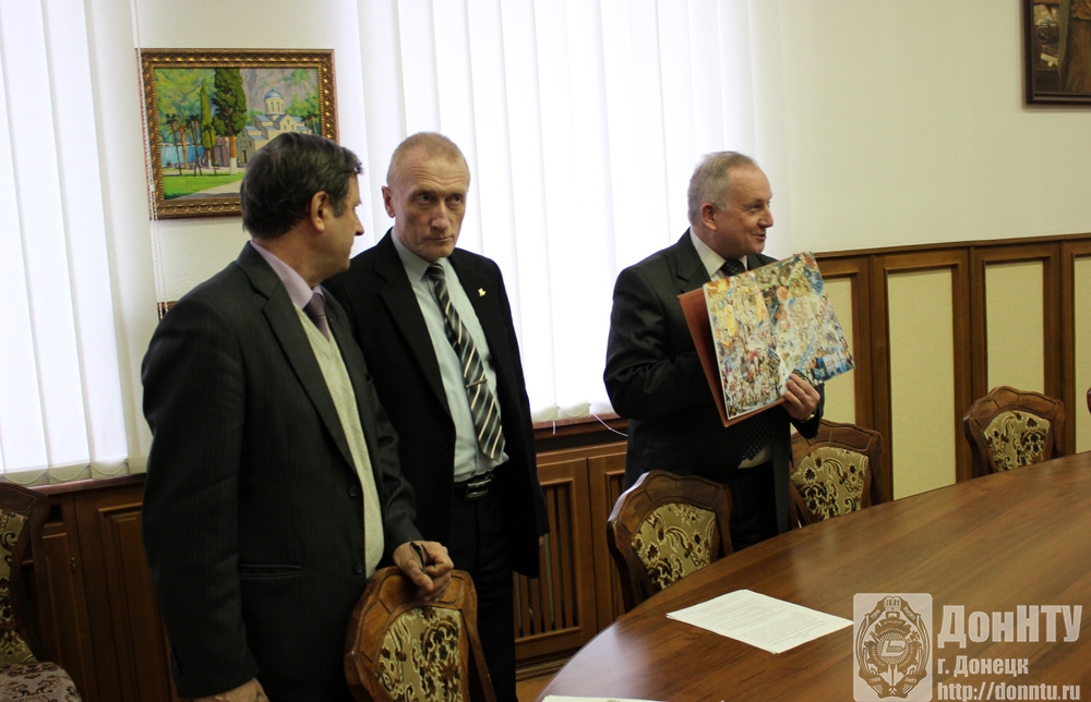 Встреча с представителями Донбасского государственного технического университета