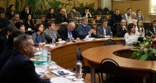 Рабочий момент конференции
