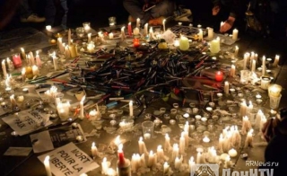 Память жертв теракта во Франции