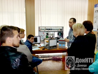 Сотрудники НТБ в Центре 3D-принтинга ДонНТУ