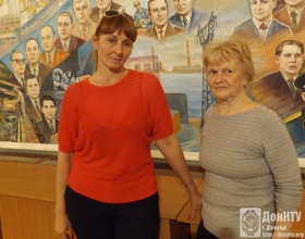 Слева направо: Татьяна Прядко и Светлана Жугина 