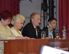 Слева направо: А. С. Горшкова, И. В. Симонова, К. Н. Маренич, С. С. Наумец