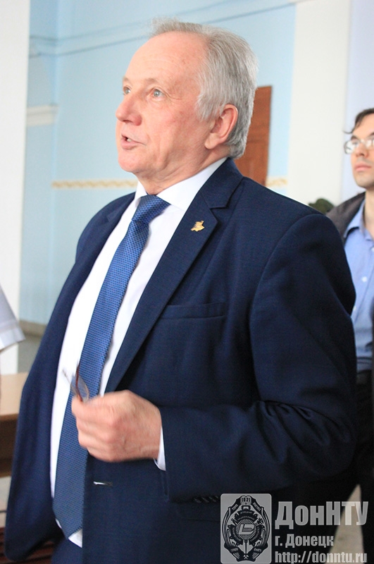 Речь и. о. ректора ДонНТУ А. Я. Аноприенко