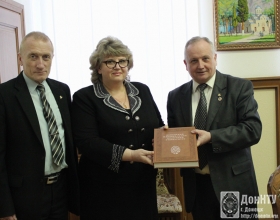 Встреча с представителями Донбасского государственного технического университета
