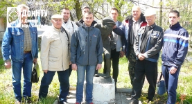 Студенты и преподаватели ДонНТУ с техническим руководством РКЭТ